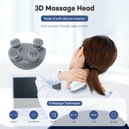 image-Electric Scalp Head Massager Relax Antistress Body Massage