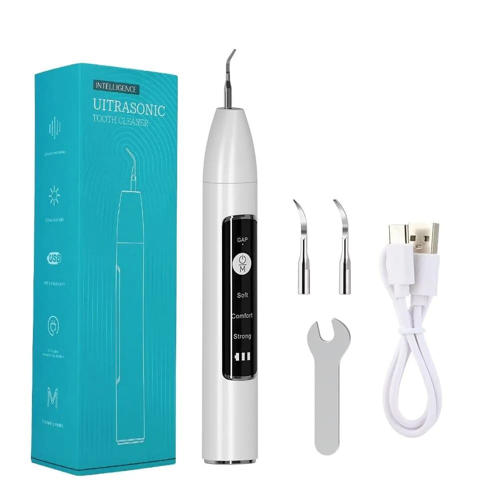 image-Electric Dental Tartar Scraper Ultrasonic Dental Scaler for Teeth