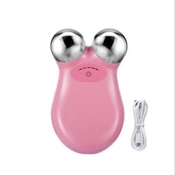image-EMS Face Lifting Microcurrent Roller Massager Portable Anti Wrinkle
