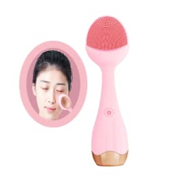 image-Facial Cleansing Brush Electric Sonic Face Brush For Makeup