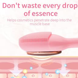 image-Facial Cleansing Brush Electric Sonic Face Brush For Makeup