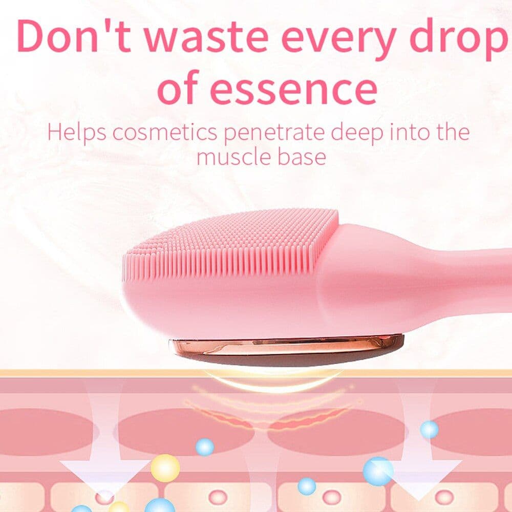 image-Facial Cleansing Brush Electric Sonic Face Brush For Makeup