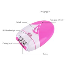 image-Electric Epilator USB Rechargeable Women Shaver Whole Body Available