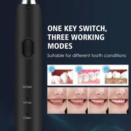 image-New Electric Teeth Cleaner Sonic Toothbrush Dental Scaler Tartar Stain