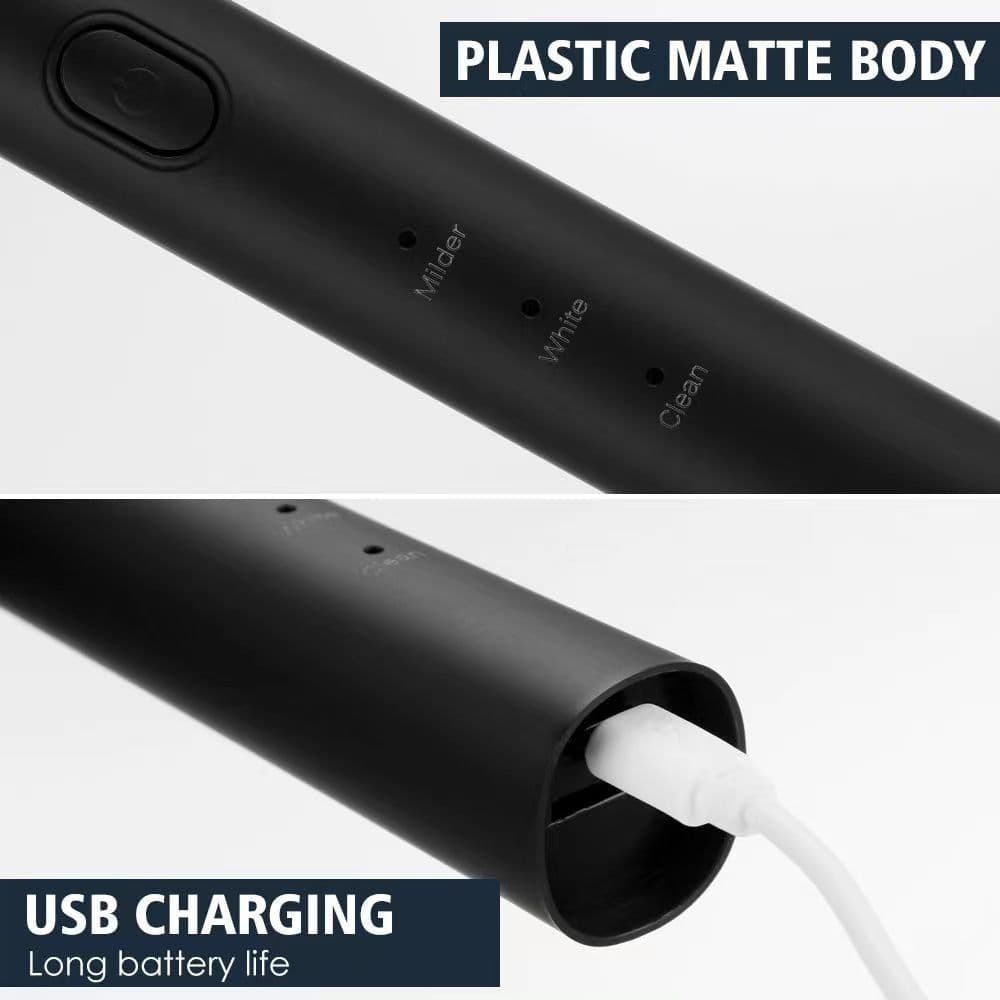 image-New Electric Teeth Cleaner Sonic Toothbrush Dental Scaler Tartar Stain