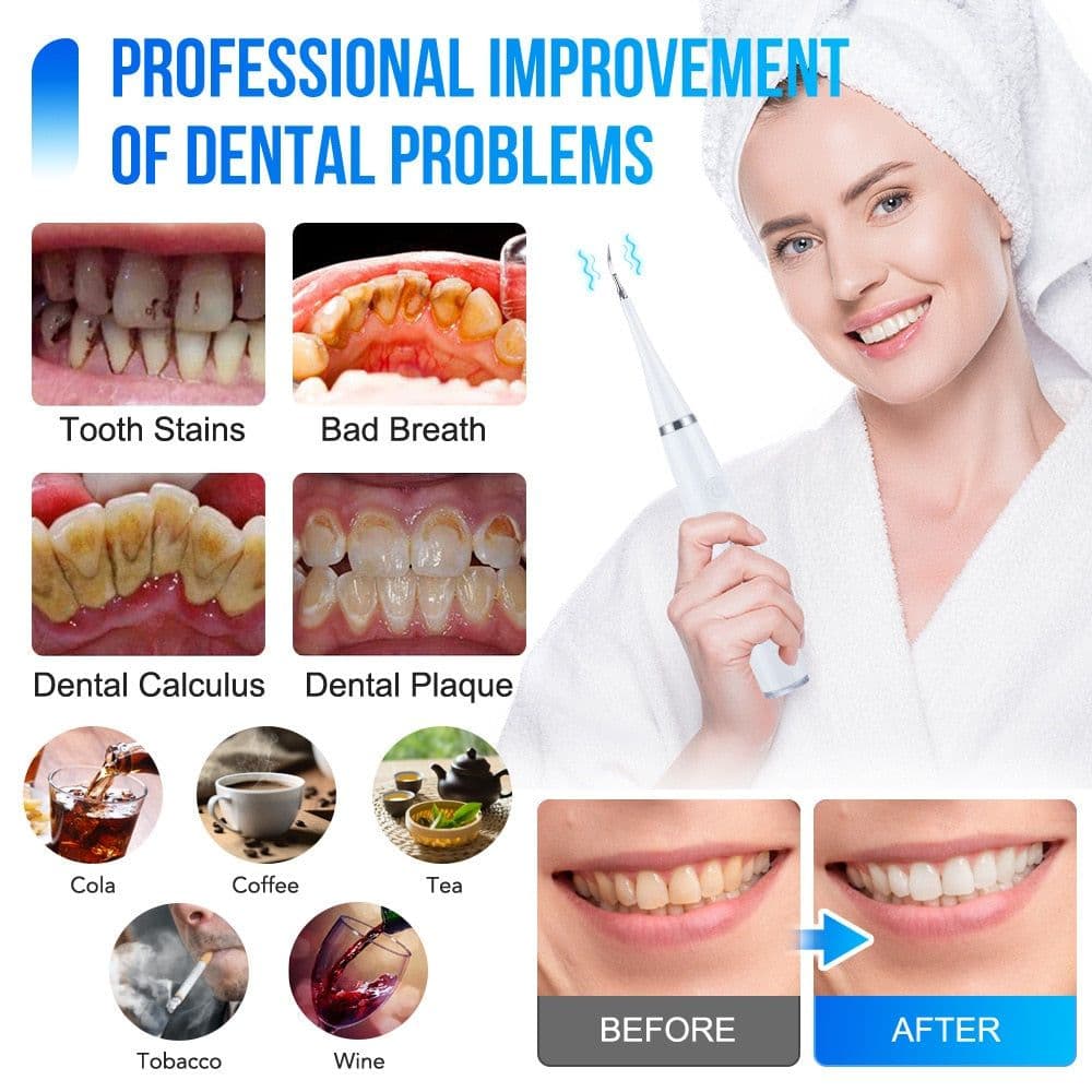 image-Newest Electric Toothbrushes Dental Scaler for Adults USB Charging