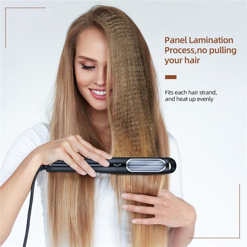 image-Automatic Rotating Hair Curler Professional Corrugated Waves Fast