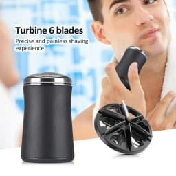 image-Pocket Size Electric Razor Washable Electric Shaver Rechargeable