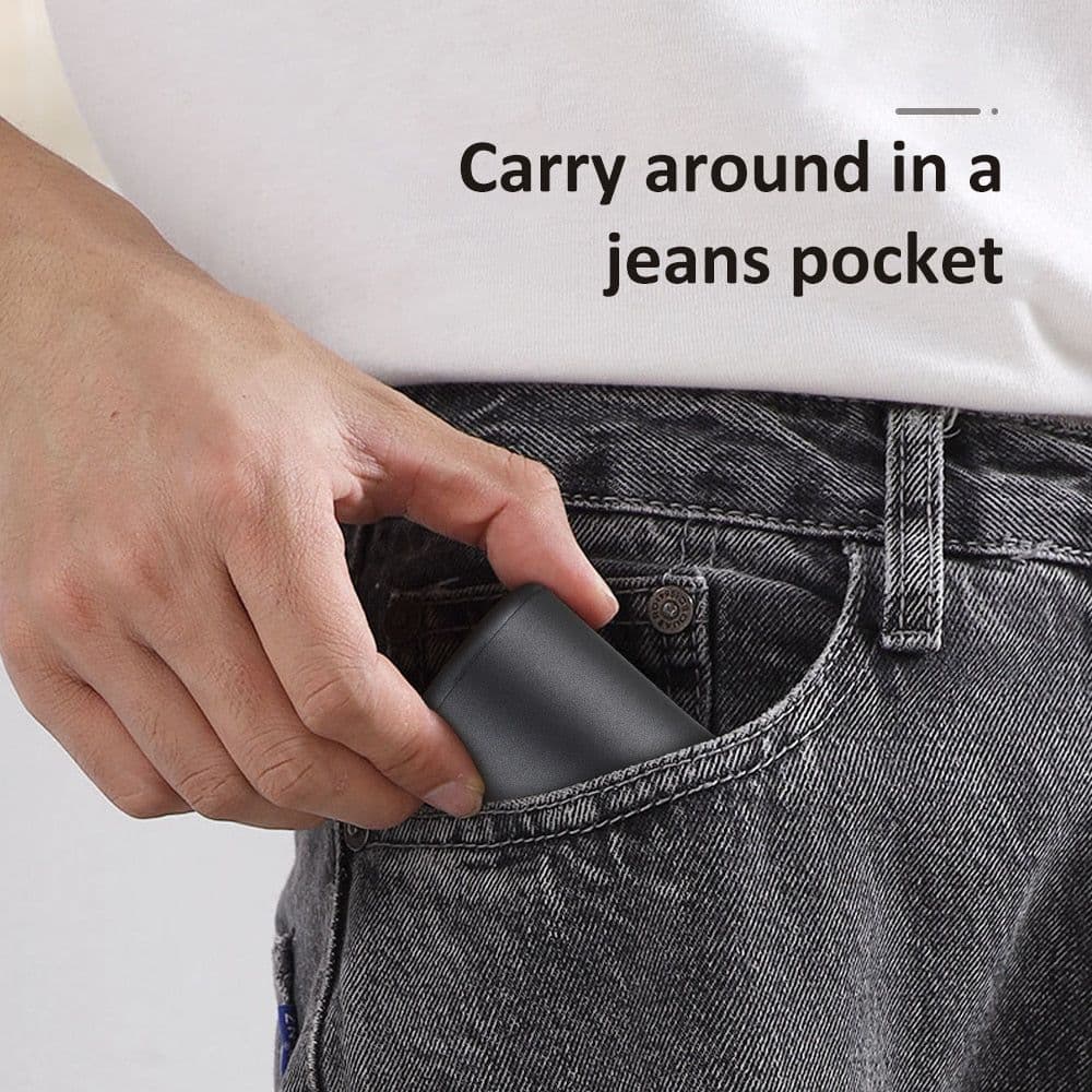 image-Pocket Size Electric Razor Washable Electric Shaver Rechargeable