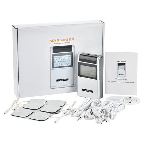 image-15 Mode Electric Tens Muscle Stimulator Ems Acupuncture Body Massage