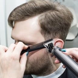 image-Cordless Electric Hair Clipper for Men Haircut Trimmer USB