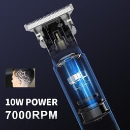 image-Cordless Electric Hair Clipper for Men Haircut Trimmer USB