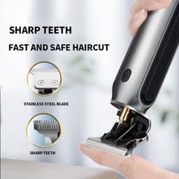 image-Cordless Electric Hair Clipper for Men Haircut Trimmer USB