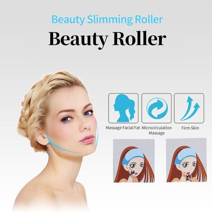 image-3D Roller Massager Portable Facial Body Massage Lifting Slimming