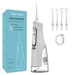 image-310ml Oral Irrigator Dental Portable Water Flosser USB Rechargeable 4