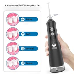 image-310ml Oral Irrigator Dental Portable Water Flosser USB Rechargeable 4