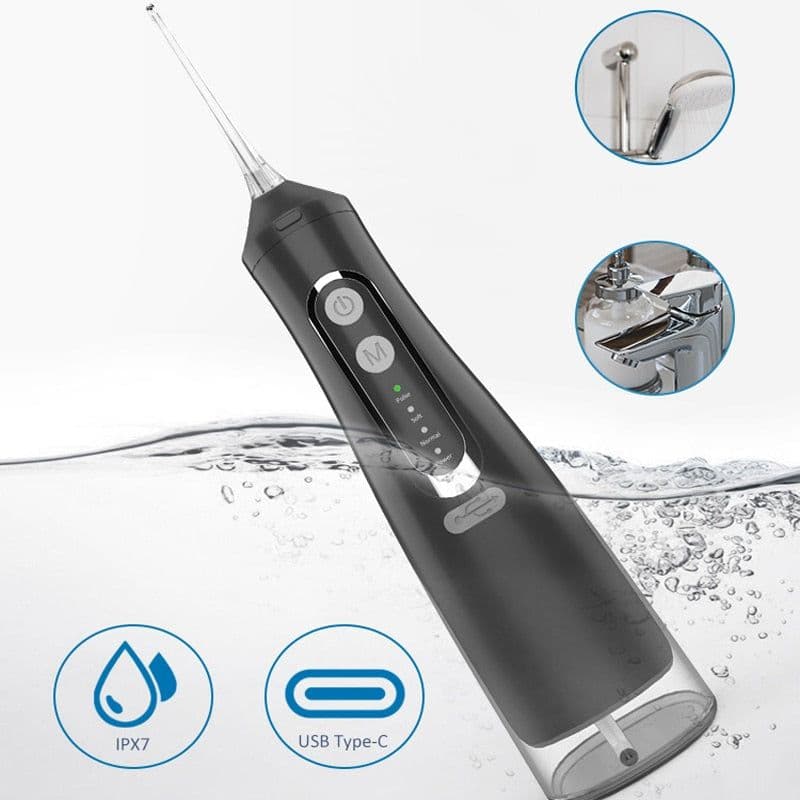 image-310ml Oral Irrigator Dental Portable Water Flosser USB Rechargeable 4