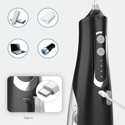image-310ml Oral Irrigator Dental Portable Water Flosser USB Rechargeable 4