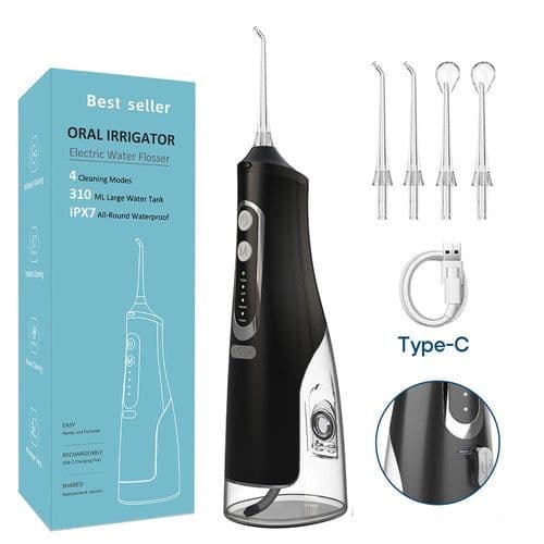 image-310ml Oral Irrigator Dental Portable Water Flosser USB Rechargeable 4