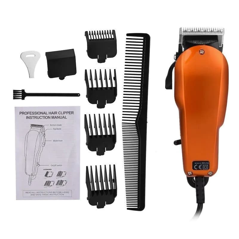 image-220-240V Household Trimmer Professional Classic Haircut Corded Clipper