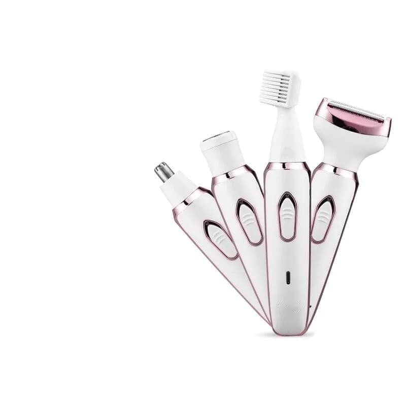 image-4 in 1 Electric Women Epilator Bikini Body Armpit Electric USB