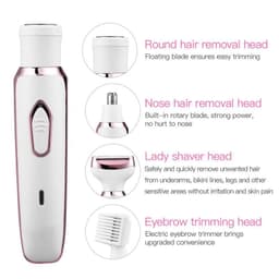 image-4 in 1 Electric Women Epilator Bikini Body Armpit Electric USB