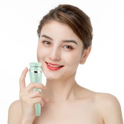 image-4 In 1 Electric Facial Cleansing Brush Waterproof Roller Massager Deep