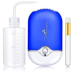 image-3 in 1 USB Air Conditioning Lash Fan Dryer Lash Shampoo Brushes Nose