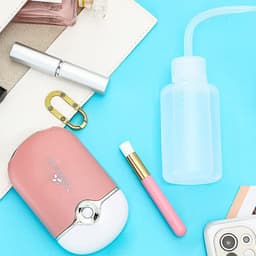 image-3 in 1 USB Air Conditioning Lash Fan Dryer Lash Shampoo Brushes Nose