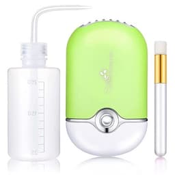 image-3 in 1 USB Air Conditioning Lash Fan Dryer Lash Shampoo Brushes Nose