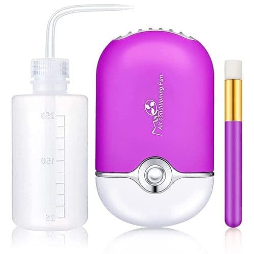 image-3 in 1 USB Air Conditioning Lash Fan Dryer Lash Shampoo Brushes Nose
