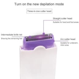 image-2 In 1 Electric Hair Trimmer USB Rechargeable Women Bikini Facial