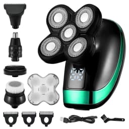 image-5 IN 1 Electric Razor Electric Shaver Rechargeable Shaving Machine for