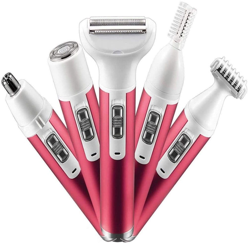 image-5 in 1 Women Epilator Female Eyebrow Trimmer Lady Shaver For Hair