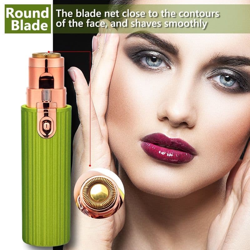 image-2 IN 1 Rechargeable Electric Eyebrow Trimmer Epilator Female Body