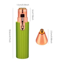 image-2 IN 1 Rechargeable Electric Eyebrow Trimmer Epilator Female Body