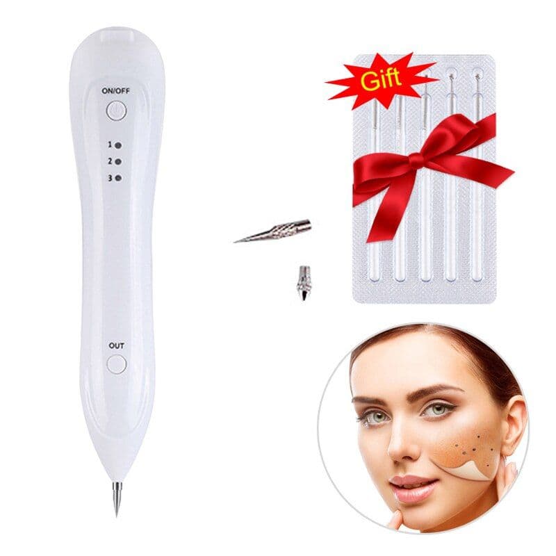 image-Electric Plasma Jet Pen Freckle Remover Machine Mole Removal Dark
