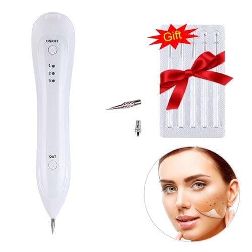 image-Electric Plasma Jet Pen Freckle Remover Machine Mole Removal Dark
