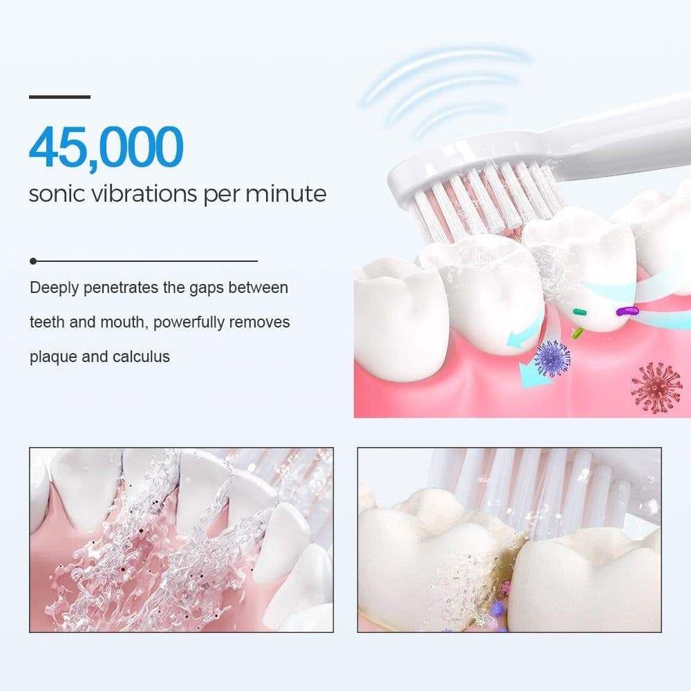 image-7 in 1 Electric Toothbrush and Accessories Sonic Tooth Brush Dental