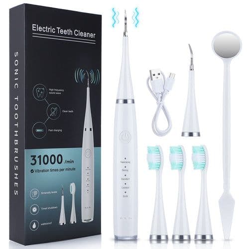 image-Sonic Dental Scaler Stone Removal Calculus Tartar Eliminator Remover
