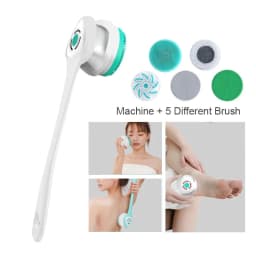 image-Electric Bath Brush Shower Cleaning Body Massage Brush Multifunctional