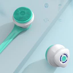 image-Electric Bath Brush Shower Cleaning Body Massage Brush Multifunctional