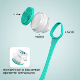 image-Electric Bath Brush Shower Cleaning Body Massage Brush Multifunctional