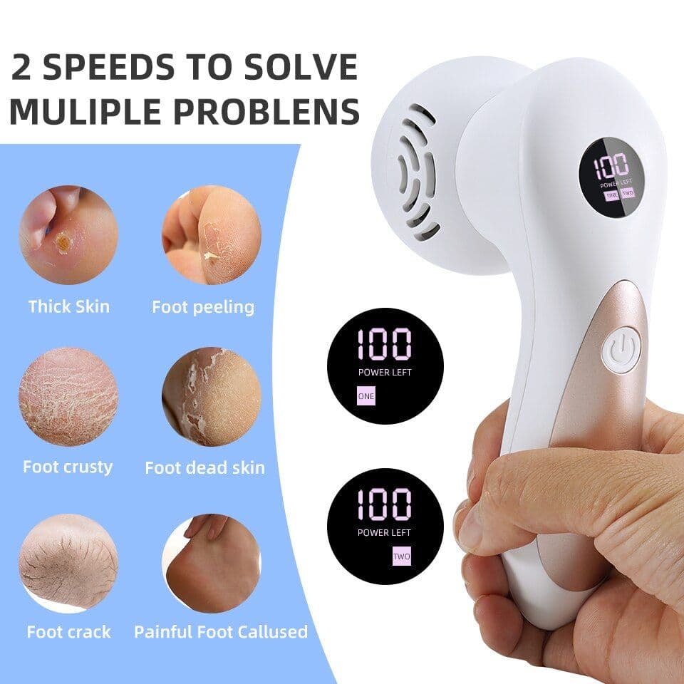image-Electric Grinding Pedicure Tools Foot Sandpaper File for Heels