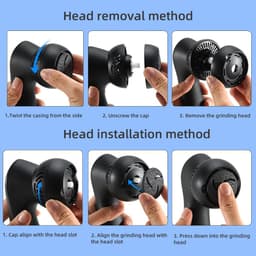 image-Electric Grinding Pedicure Tools Foot Sandpaper File for Heels