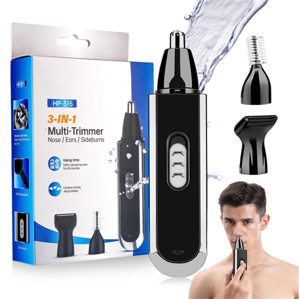 image-Adjustable Electric Hair Cutting With Lcd Hair Clipper Electric Shaver