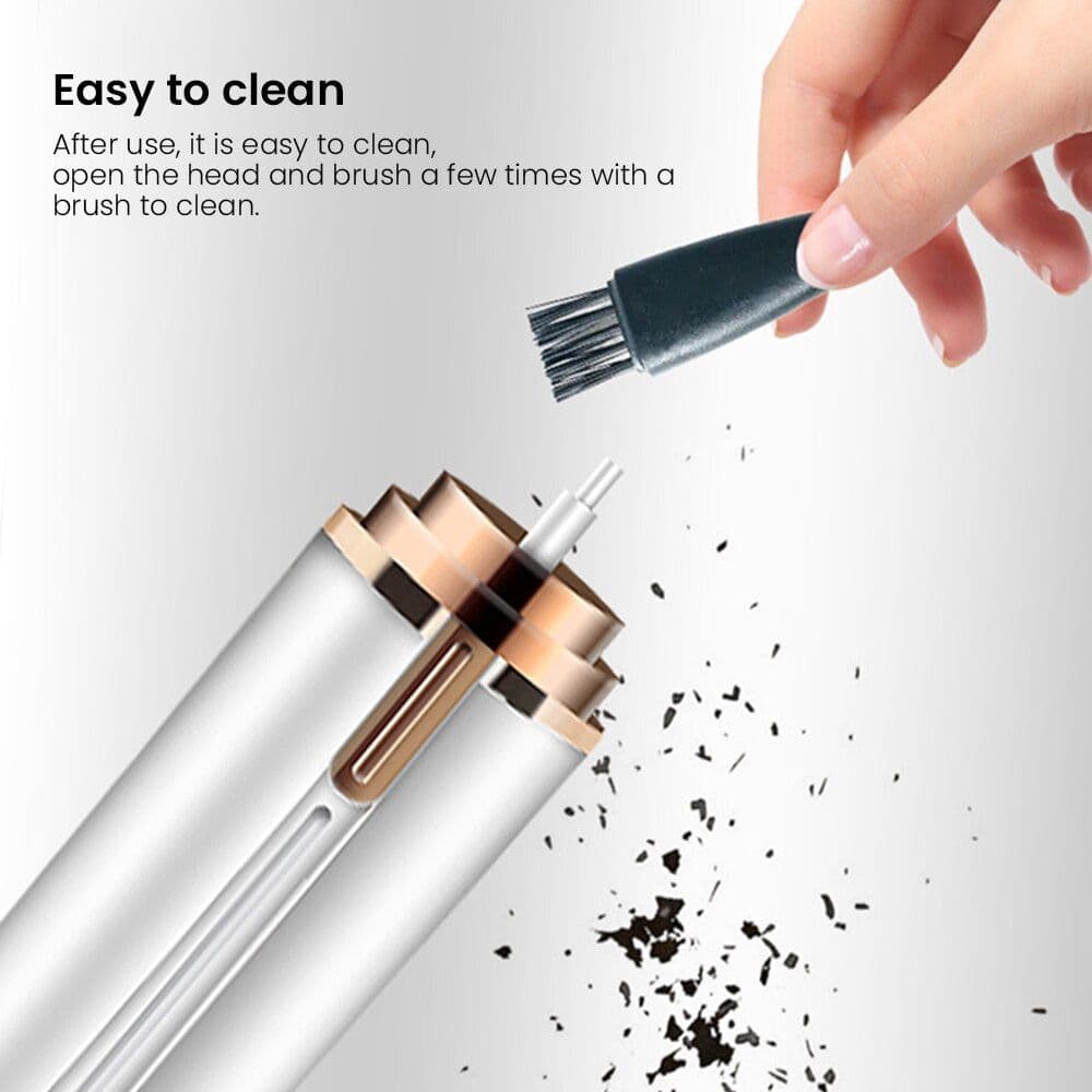 image-4 In 1 Electric Epilator Electric Eyebrow Nose Hair Trimmer Painless