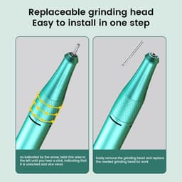 image-35000RPM Portable Electric Nail Drill Manicure Machine Acrylic Gel