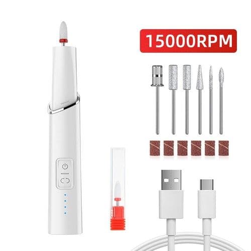 image-15000RPM Electric Nail Drill Mill For Manicure With 4 Kinds Of Speed