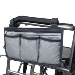 image-Cycling Walker Bag Rollator Organizer Pockets Wheelchair Scooter